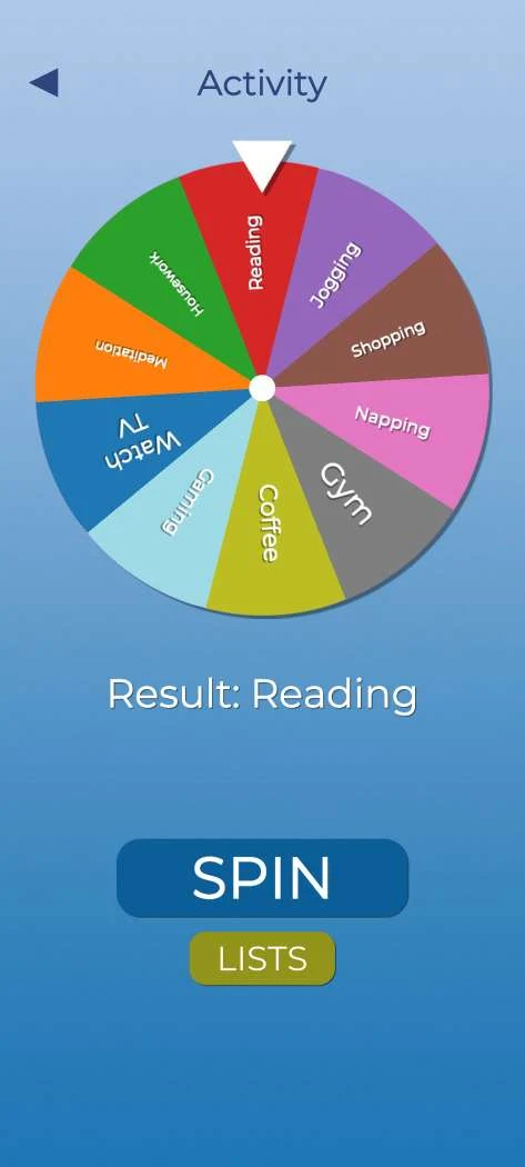 Spin The Wheel Random Chooser screenshot